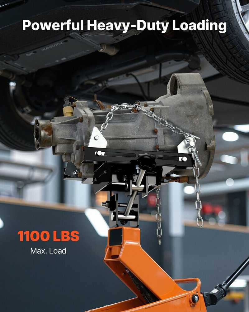 VEVOR Pavarų dėžės keltuvo adapteris, 500 kg talpa