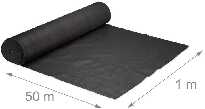 Relaxdays Piktžolių barjerinis kilimas 150 g/m²