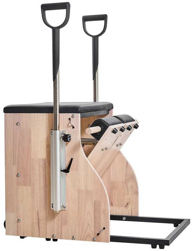Vevor Pilates kėdė su padalytu pedalu viso kūno treniruotėms
