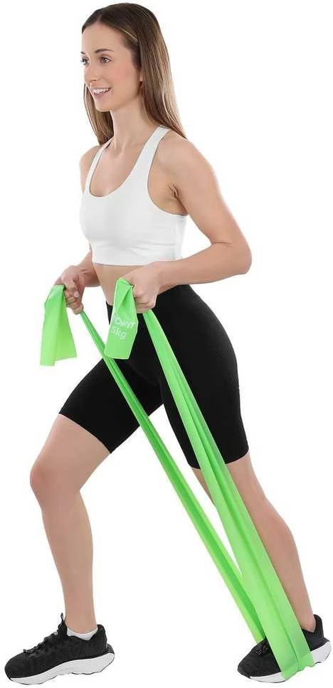 Pasipriešinimo guma Enero Fit, 200cm, žalia