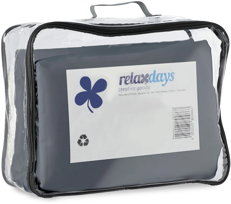 Relaxdays Pilka stačiakampė pavėsio burė