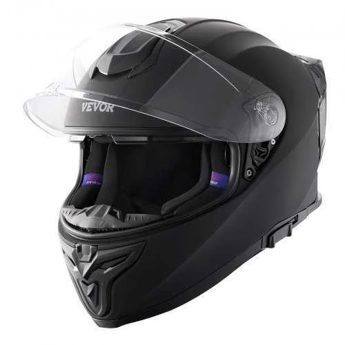 VEVOR Pilno veido motociklininko šalmas su „Bluetooth“ lizdu