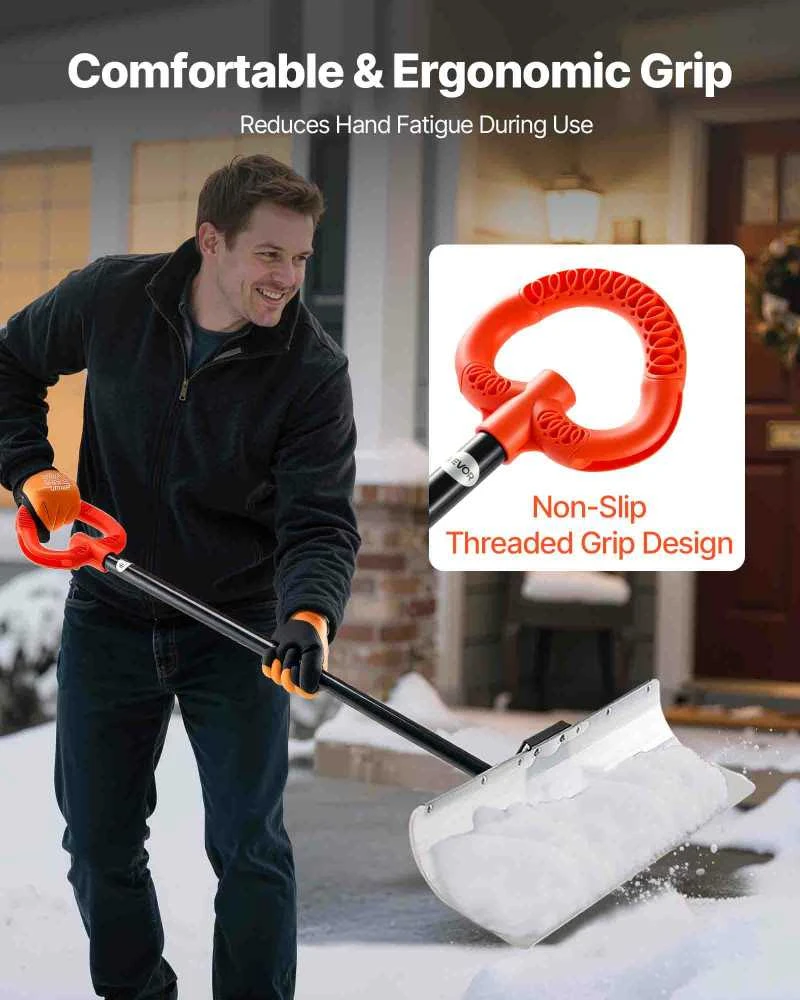 Vevor Plastikinė sniego stumdyklė 76 cm važiuojamajai daliai