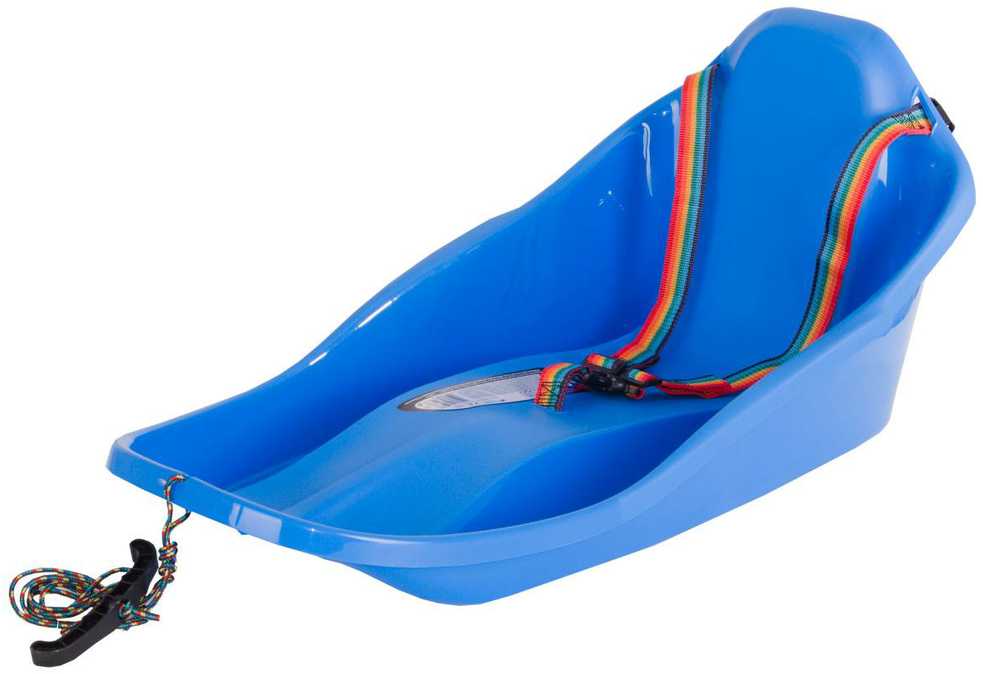 Plastikinės rogės Prosperplast, mėlyna, 72 cm x 37 cm