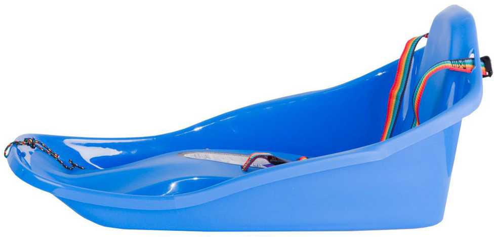 Plastikinės rogės Prosperplast, mėlyna, 72 cm x 37 cm