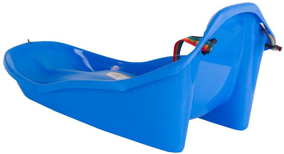 Plastikinės rogės Prosperplast, mėlyna, 72 cm x 37 cm