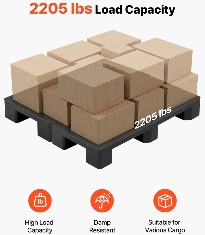 VEVOR Plastikiniai padėklai, 2 vnt.