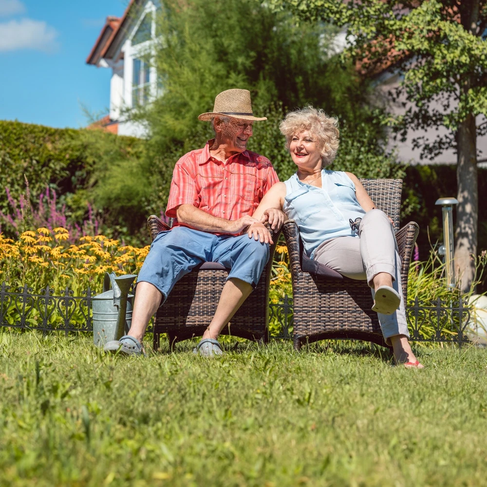 Relaxdays Plastikinis gėlyno apvadas, 6 dalių rinkinys