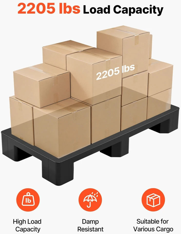 Plastikinis padėklas sandėliavimui, 1000 kg