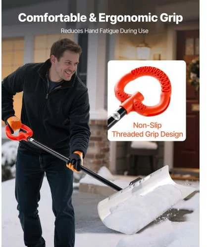 VEVOR Plastikinis sniego stūmiklis 91 cm