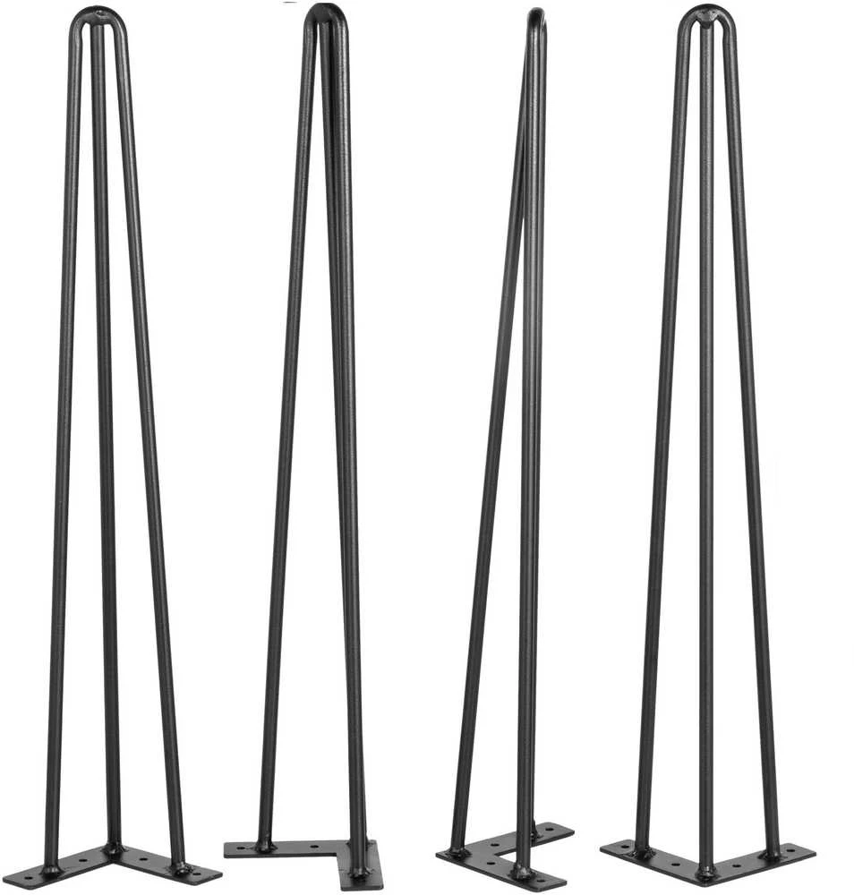 VEVOR Plaukų segtukų stalo kojos, 66 cm, 4 vnt.