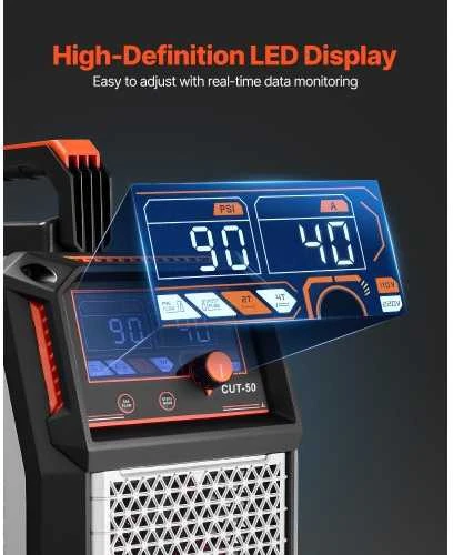 VEVOR Plazminis pjaustytuvas 50A 220V dirbtuvėms