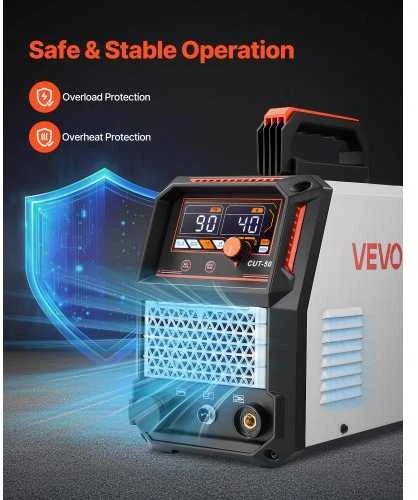 VEVOR Plazminis pjaustytuvas 50A 220V dirbtuvėms