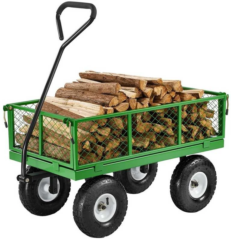 VEVOR Plieninė sodo vėžimėlis 308 kg