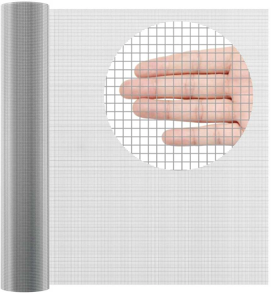 VEVOR Plieninis tinklas 6 mm 1,2 m x 30,5 m vielinis segmentas