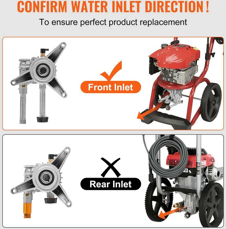 VEVOR Plovimo siurblio pompa 3100 PSI 2.5 GPM