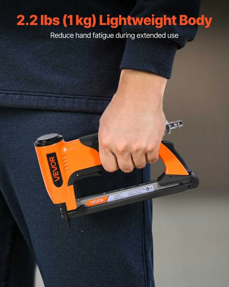 Vevor Pneumatinė kabino mašina medienos ir DIY darbams
