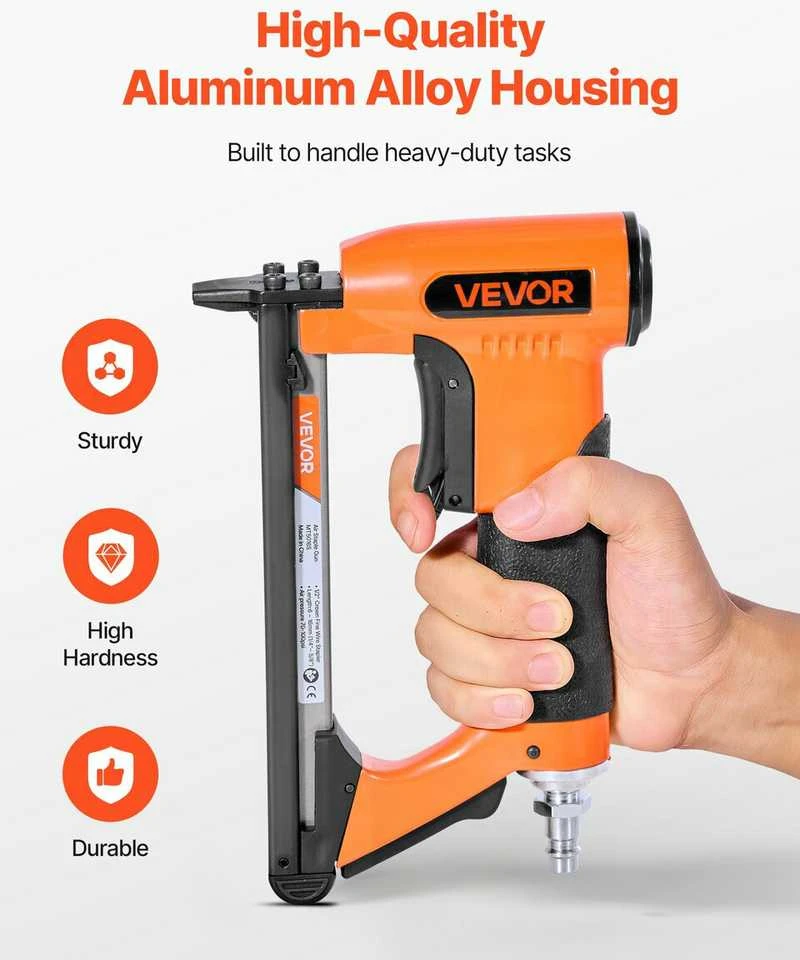 Vevor Pneumatinė kabino mašina medienos ir DIY darbams