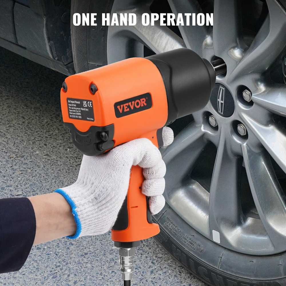 Vevor Pneumatinis veržliasukis automobilio taisyklai