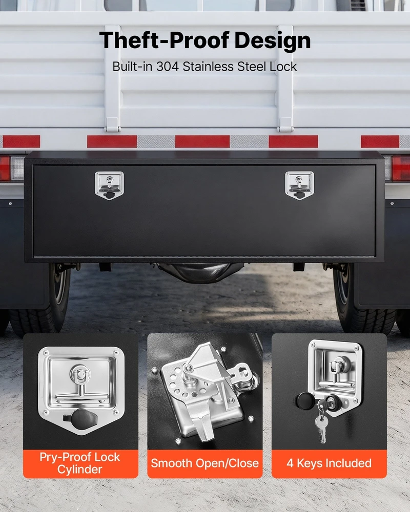 Vevor Po sunkvežimio įrankių dėžė 1524x457x457 mm