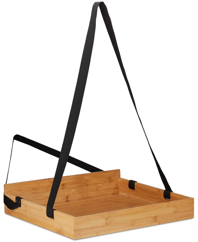 Relaxdays Prekybininko padėklas Bamboo