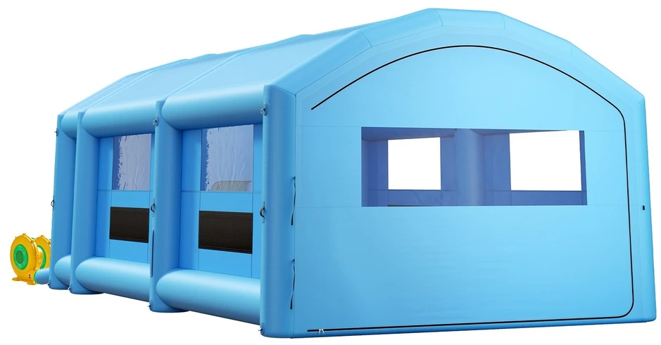 VEVOR Pripučiama dažymo kabina 10 x 6 x 4 m