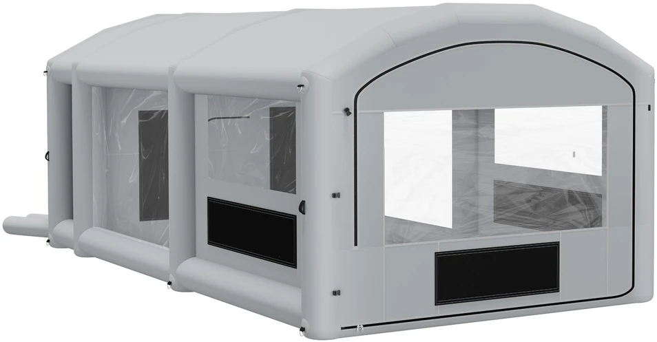 VEVOR Pripučiama dažymo kabina 9 x 4,8 x 3,6 m