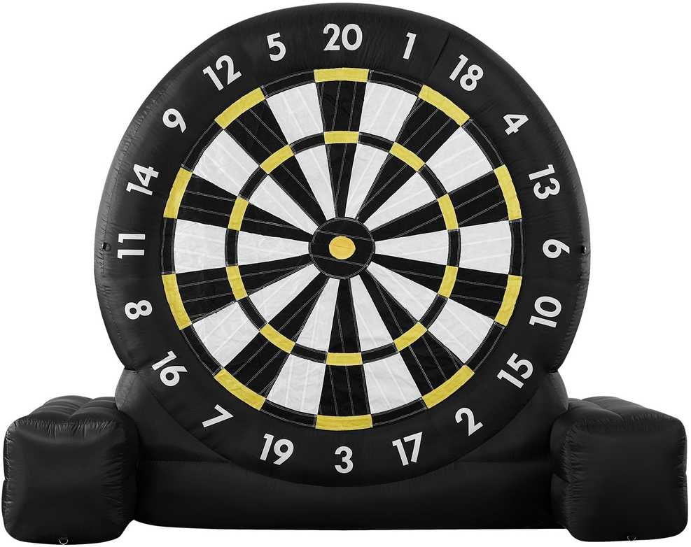 VEVOR Pripučiama futbolo dart lenta su kamuoliais