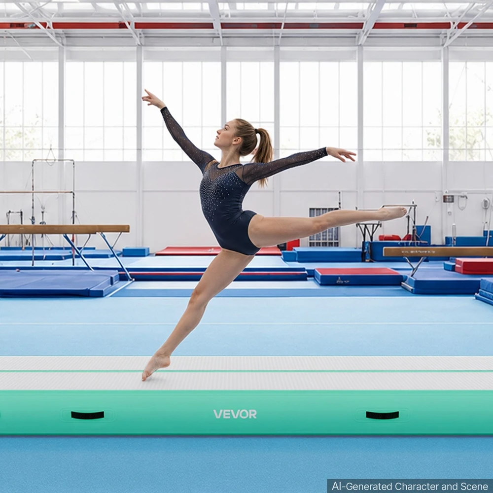 VEVOR Pripučiama gimnastikos oro kilimėlis 4 m