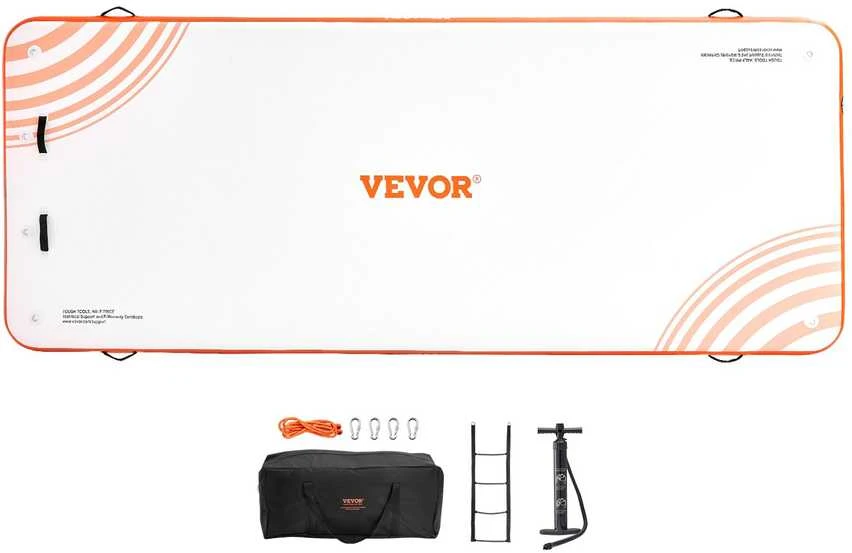 VEVOR Pripučiama plaukiojanti platforma 4,57 x 1,82 m