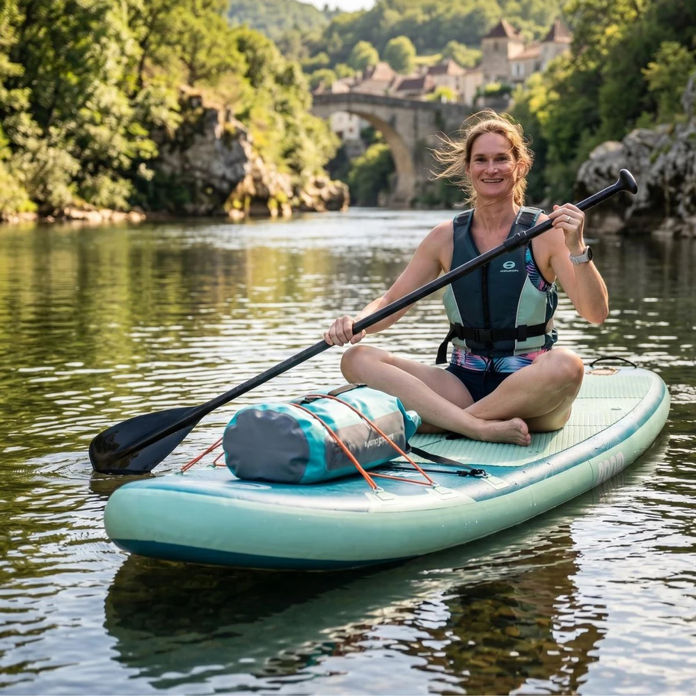 Pripučiama SUP lenta, 150 kg, Enero, 320x81x15 cm