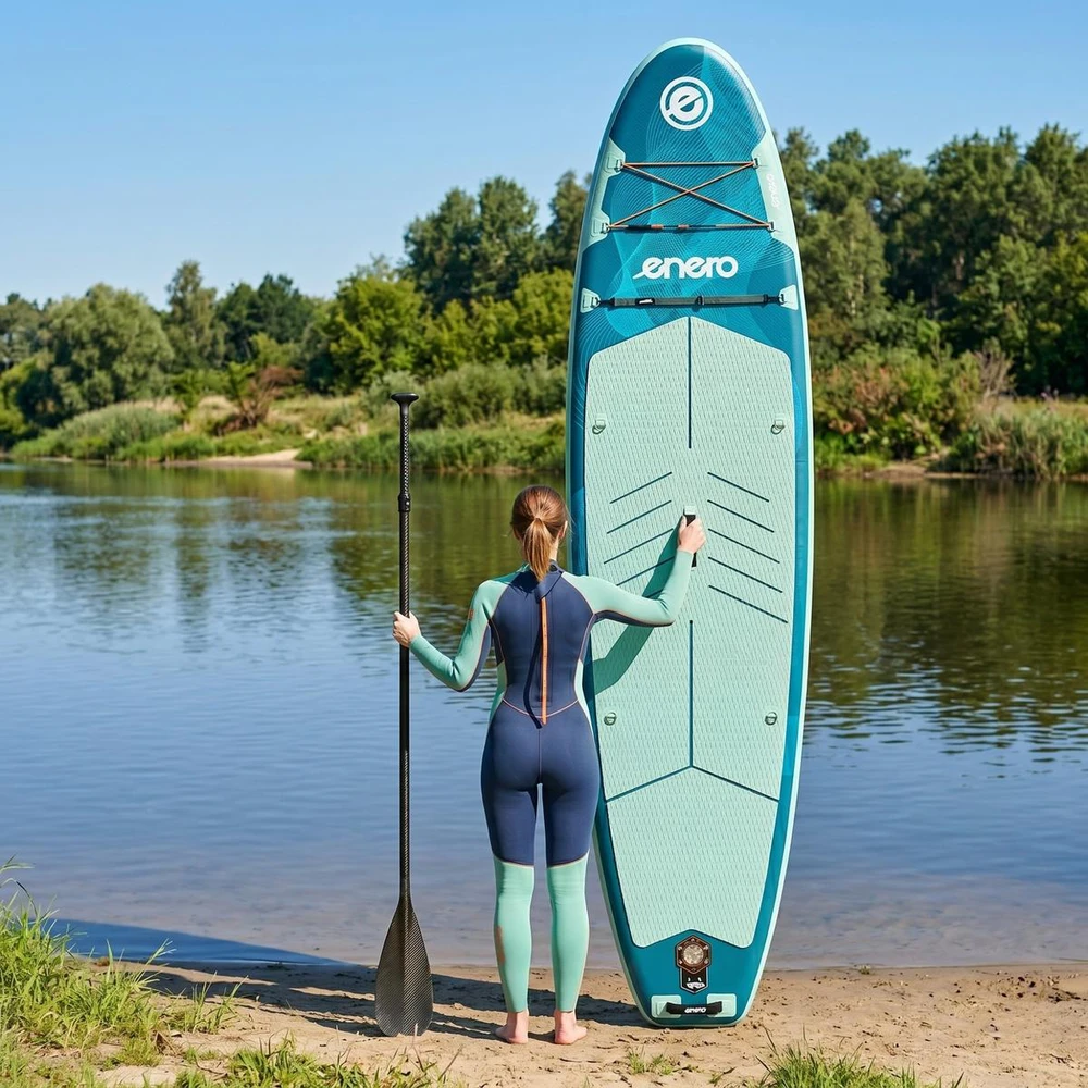 Pripučiama SUP lenta, 150 kg, Enero, 320x81x15 cm