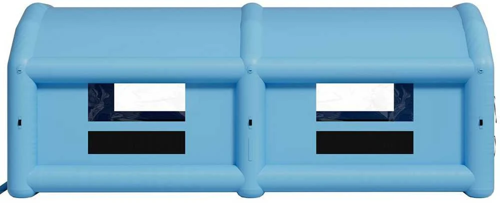VEVOR Pripučiamas dažymo paviljonas, 12 x 5 x 4 m