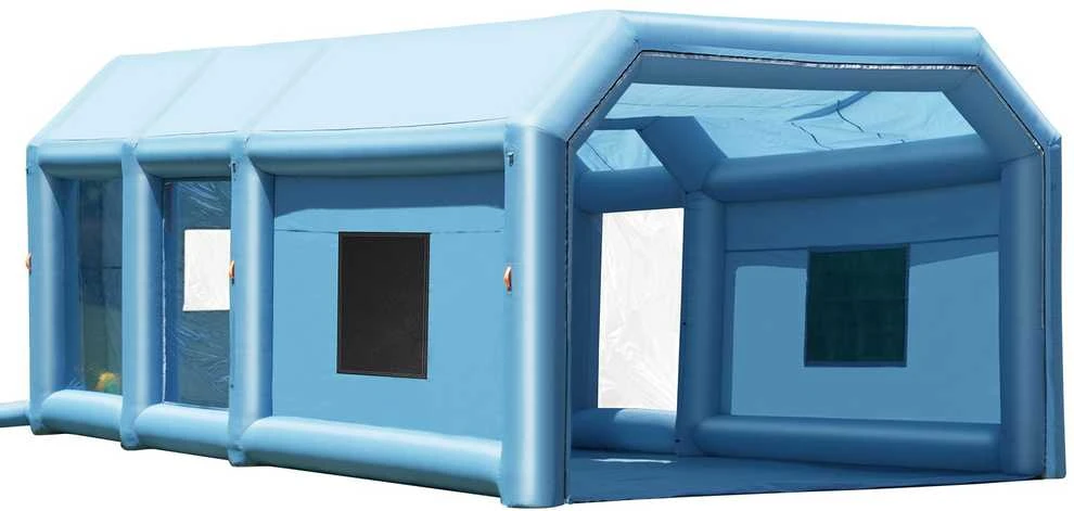 VEVOR Pripučiamas dažymo stendas 8.5x4.8x3.3 m