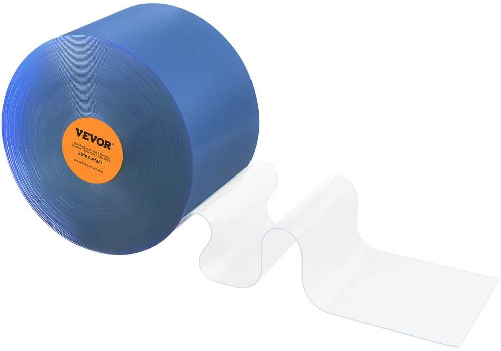 VEVOR PVC juostos durų uždanga 45.72 m x 20 cm