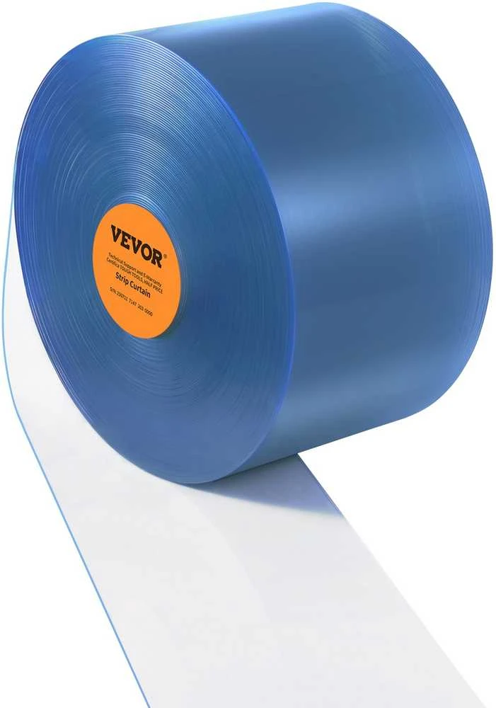 VEVOR PVC juostos durų uždanga 45.72 m x 20 cm