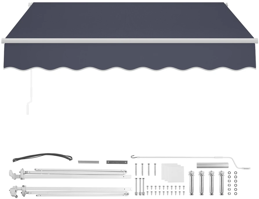 VEVOR Rankinė ištraukiama markizė 300 x 250 cm