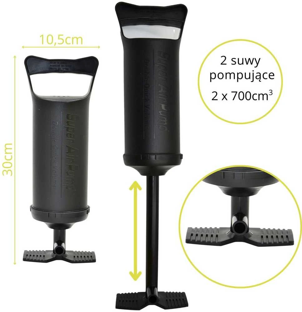Jilong Rankinė pompa oro lovoms 30 cm