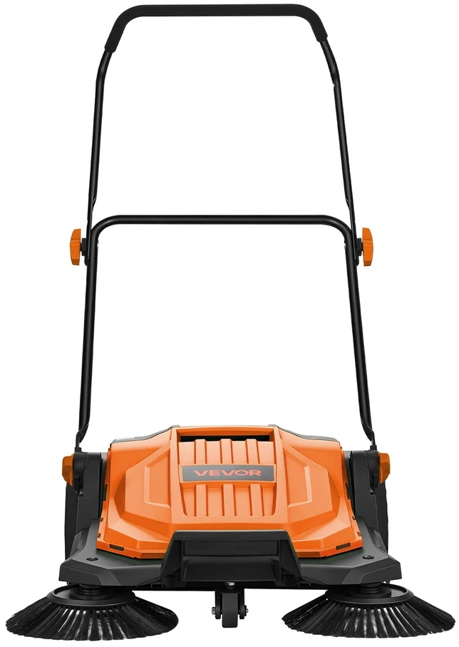 VEVOR Rankinė stumiama mechaninė grindų šluota 650 mm