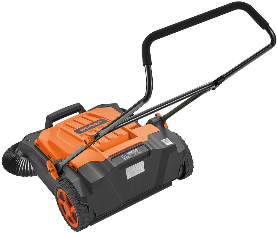 VEVOR Rankinė stumiama mechaninė grindų šluota 650 mm