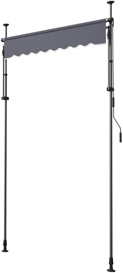 VEVOR Rankiniu būdu ištraukiama markizė, 150 cm