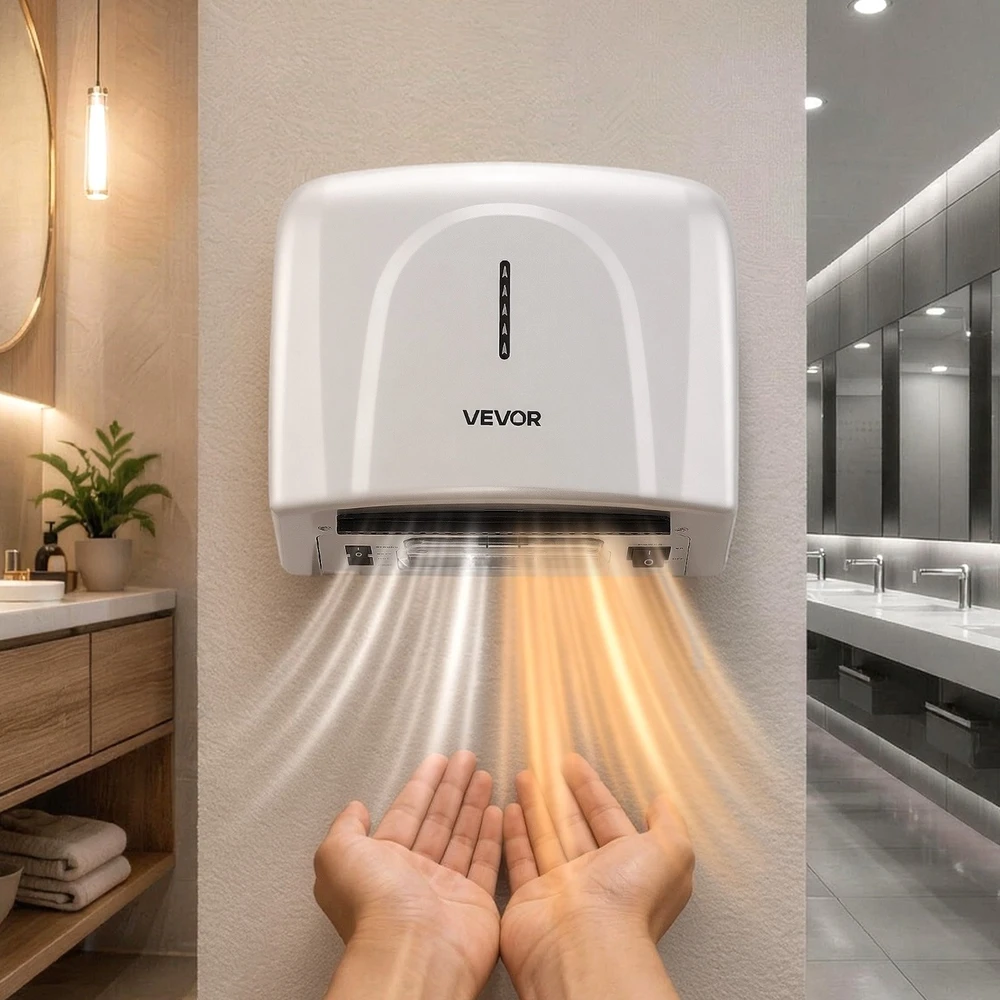 Rankų džiovintuvas 1300W su HEPA filtru