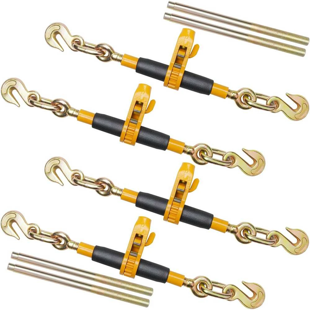 VEVOR Ratelinis grandinių įtempėjas 3/8"-1/2", 4 vnt.