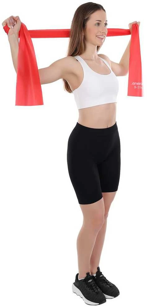 Pasipriešinimo guma Enero Fit, 200cm, raudona