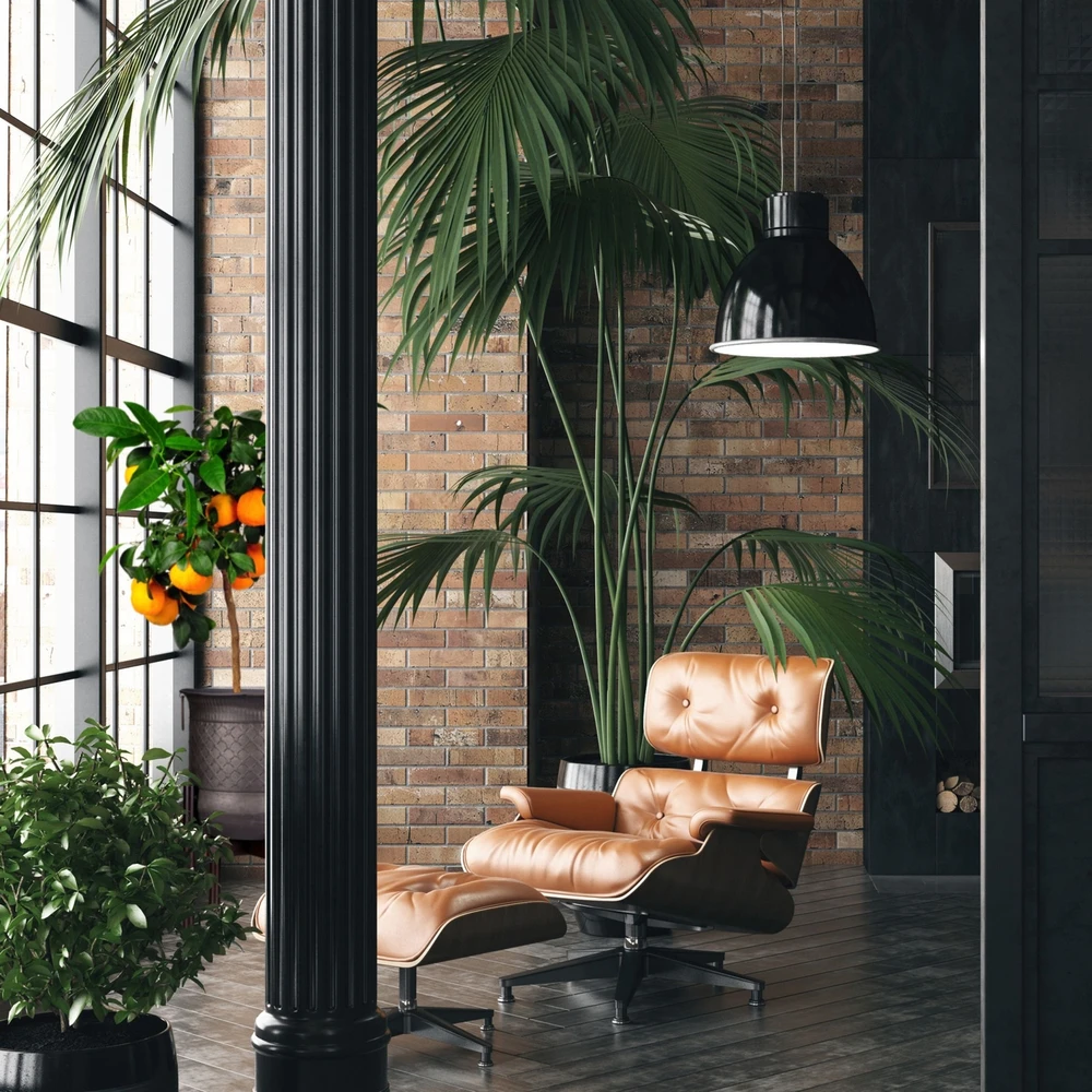 Relaxdays Reguliuojamas bambukinis augalų stovas