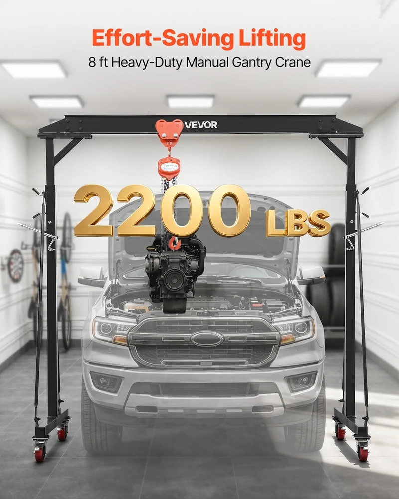 VEVOR Reguliuojamas ožinis kranas, 997,9kg