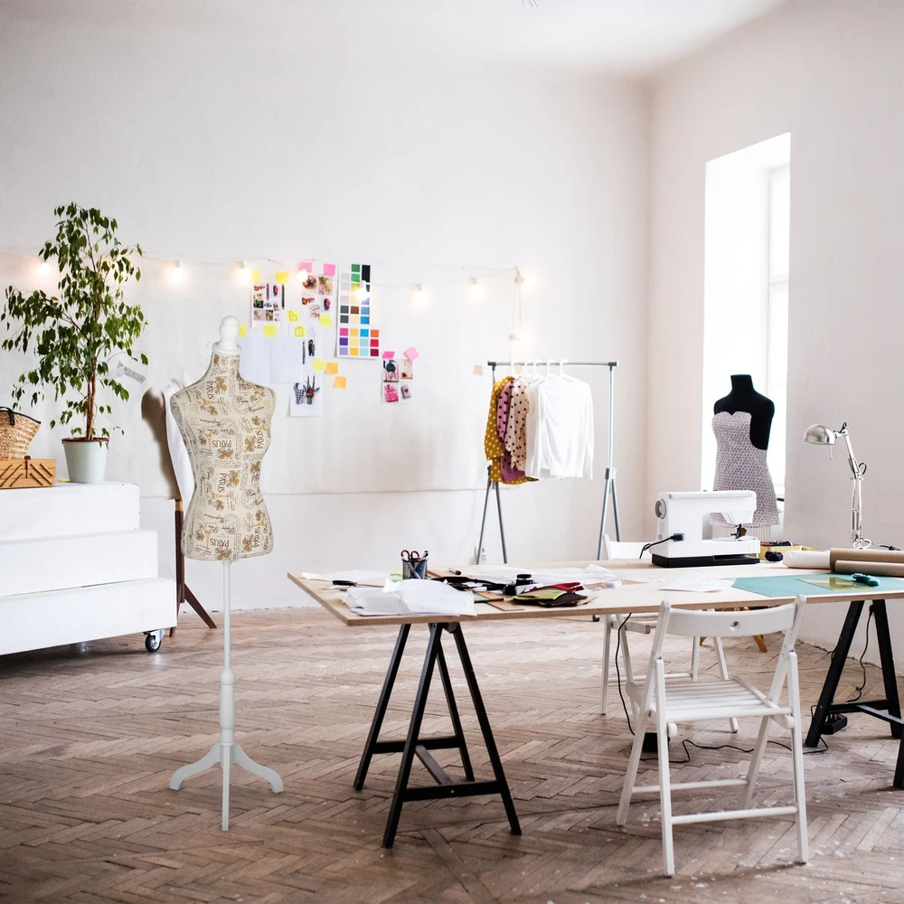 Relaxdays Reguliuojamas siuvėjo manekenas Paris