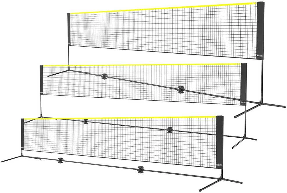 VEVOR Reguliuojamas tinklinis badmintonui ir tinkliniui