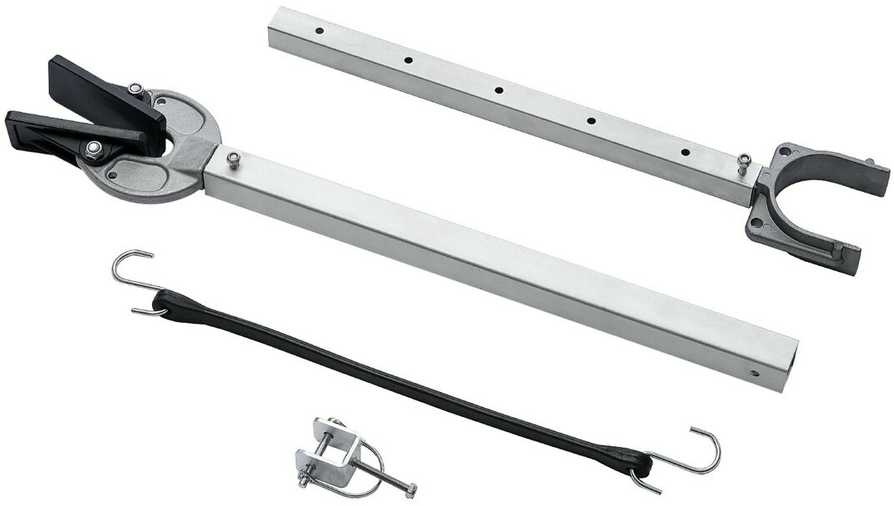 Vevor Reguliuojamas valtis transom laikiklis 58-89 cm