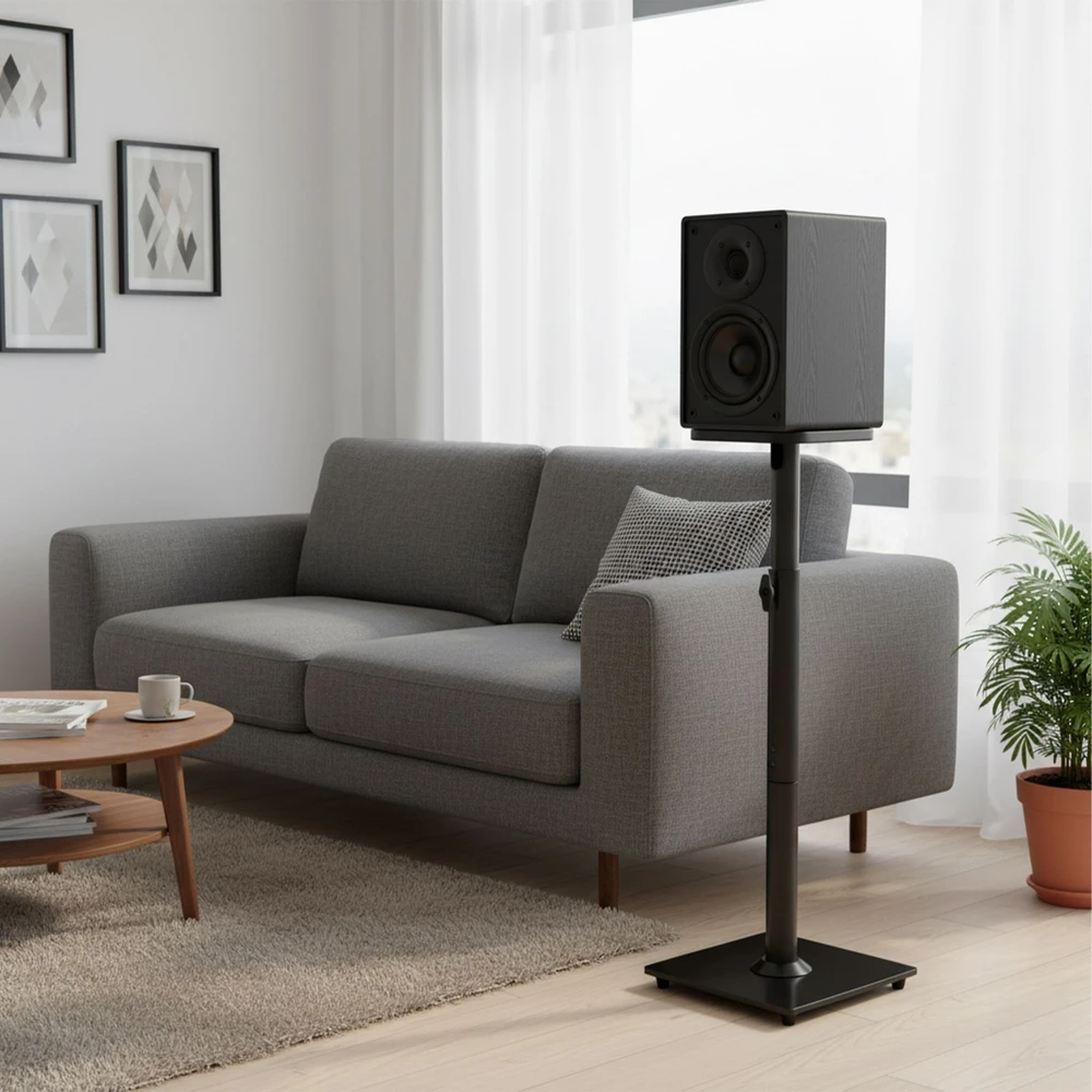 Relaxdays Reguliuojami garsiakalbių stovai, pora